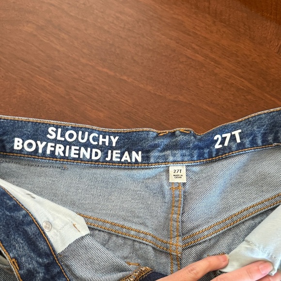 J Crew Slouchy Boyfriend Jean - size 27T.  Excellent condition. - Picture 2 of 8
